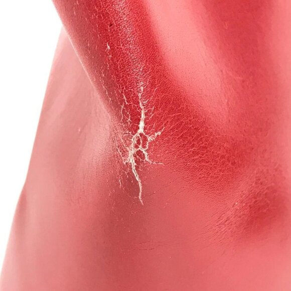 HERMES Pouch Bag-in-Bag Interior accessory case Leather Red - Picture 11 of 12